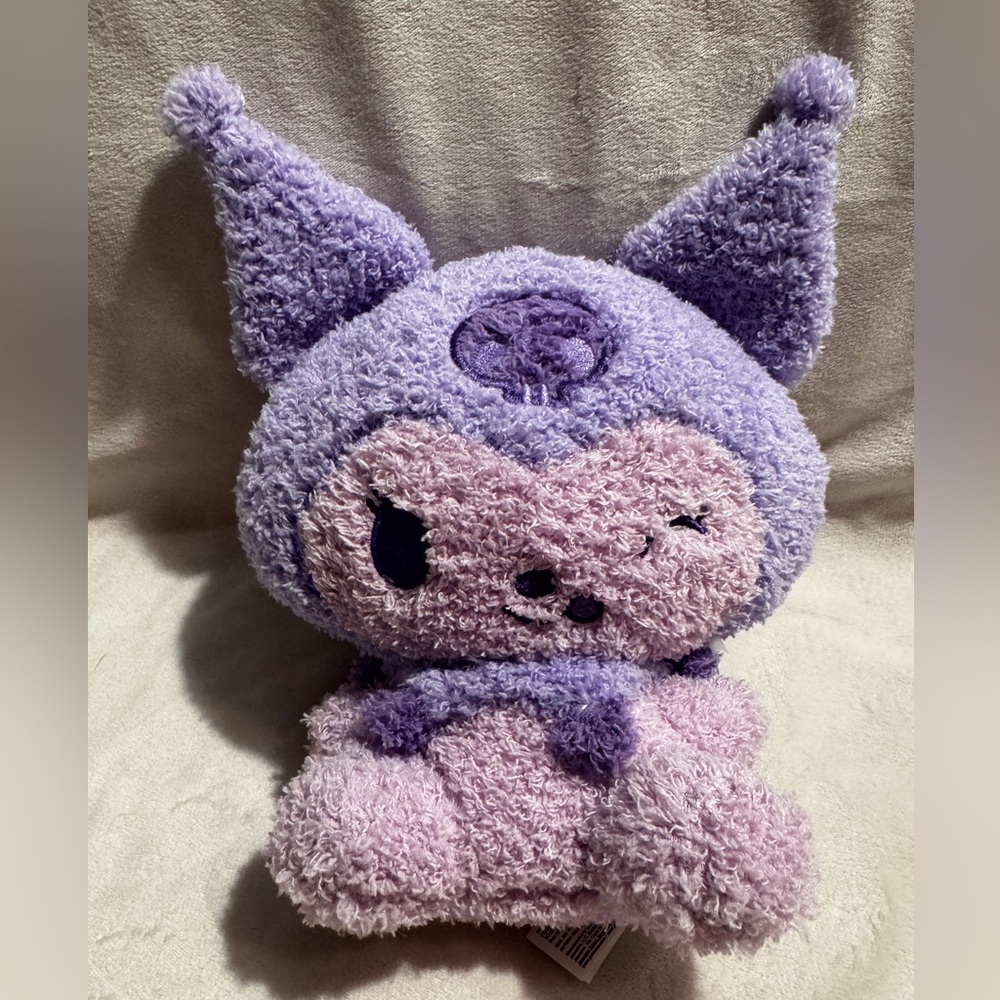 Kuromi Fluffy Stuffed Plush NWOT